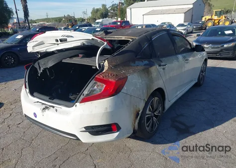 2018 Honda Civic Ex-T из США, поврежденный, VIN JHMFC1F32JX002932